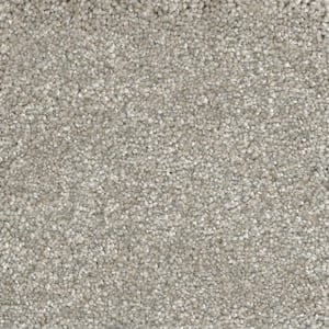 Soft Breath II - Abbey - Gray 60 oz. SD Polyester Texture Installed Carpet