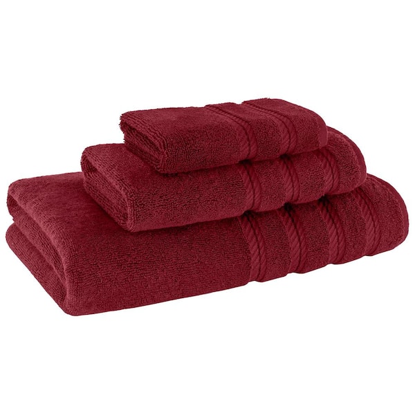 NEW BURGUNDY Color ULTRA SUPER SOFT LUXURY PURE TURKISH 100% COTTON HAND  TOWELS
