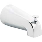 5.56 in. Long Pull-Up Diverter Tub Spout in Chrome