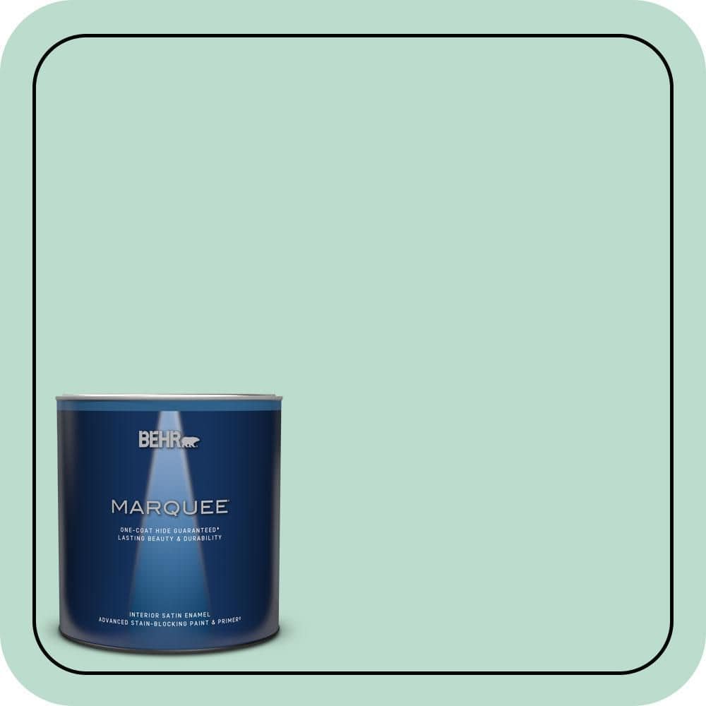 1 qt. #M420-3 Mirador One-Coat Hide Satin Enamel Interior Paint & Primer product image for price tracking