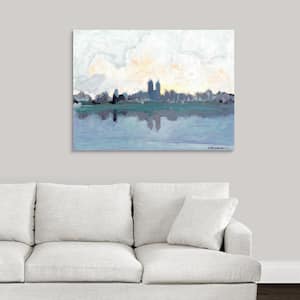 "Across The Great Pond - Central Park, New York City" by RD Riccoboni Canvas Wall Art