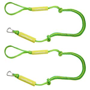 2 Pack of Bungee Dock Lines - Perfect for Small Boats, PWC, Jet