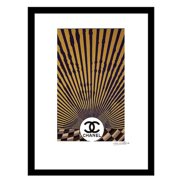 VENICE BEACH Collections Marilyn Monroe Designer Fashion by Fairchild Paris Framed Graphic Print Abstract Poster Art Print 18 in. x 14 in.