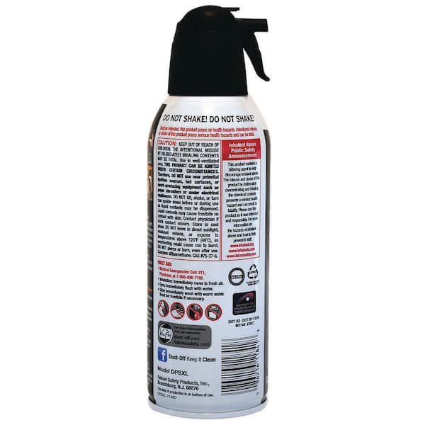 DUST OFF 10 oz. Disposable Compressed Gas Duster (3-pack) DPSXL3