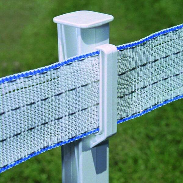 Fi-Shock 48 in. Plastic White Step-in Fence Post A-48 - The Home Depot
