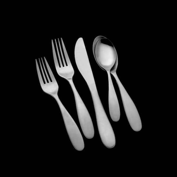 Towle Living Wave 42-Piece Flatware Set Stainless Steel