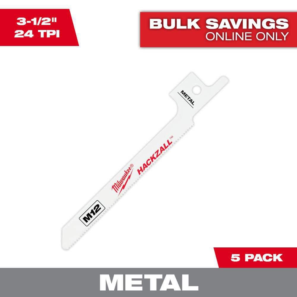 Milwaukee 3-1/2 in. 12 TPI Hackzall Metal Cutting HACKZALL
