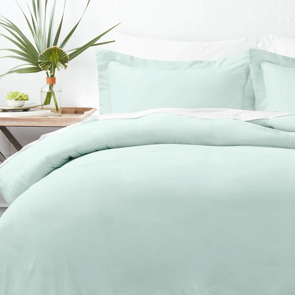 mint duvet cover queen