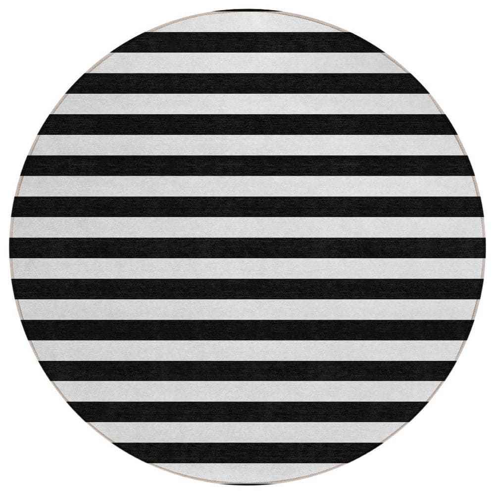 【新品未使用】House on the hill Black Stripe 80 Maison Ernest - Nathalia 10 Black 10 Black Matte Leather