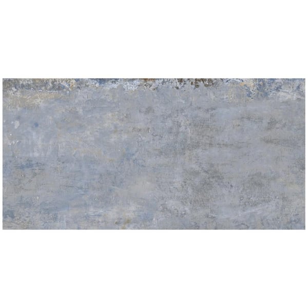 Ivy Hill Tile Mantis Ocean Blue 4 in. x 0.35 in. Matte Porcelain Floor and Wall Tile Sample
