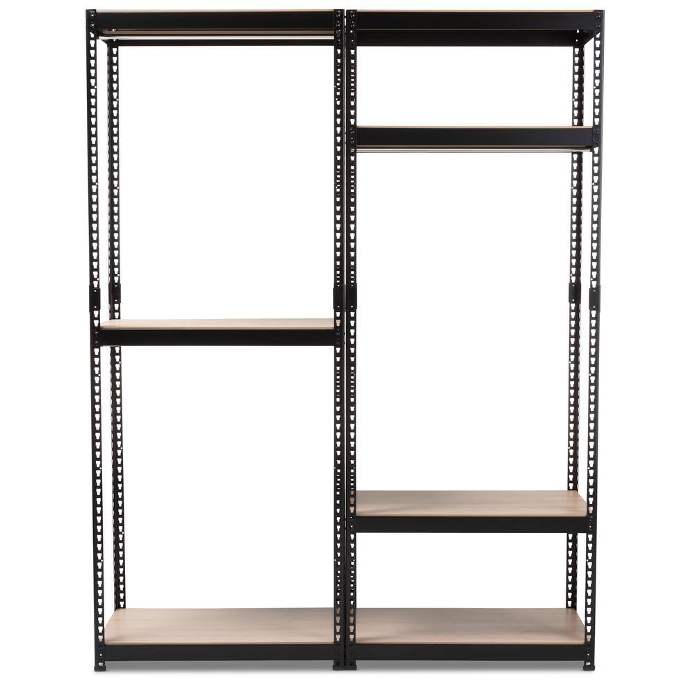 Gavin Metal 3 - Shelf Closet Storage Racking Organizer - White