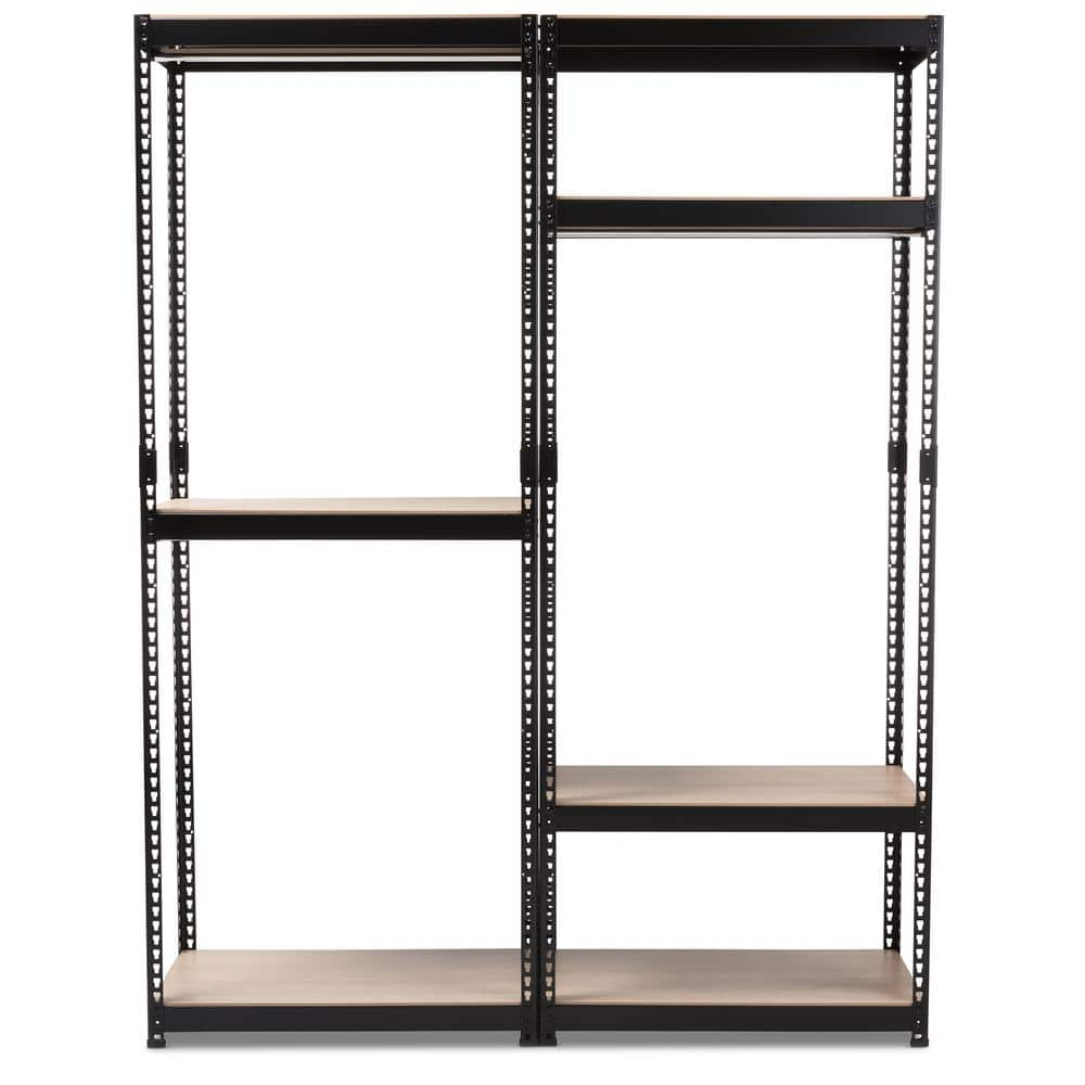 Gavin Metal 3 - Shelf Closet Storage Racking Organizer - White