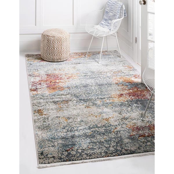 Baracoa Panamericana Ivory 4' 3 x 6' 0 Area Rug
