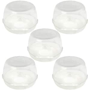 Clear Stove Knob Covers Child Safety Stove Guards, Large Universal Design - by Jool Baby (5-Pack)