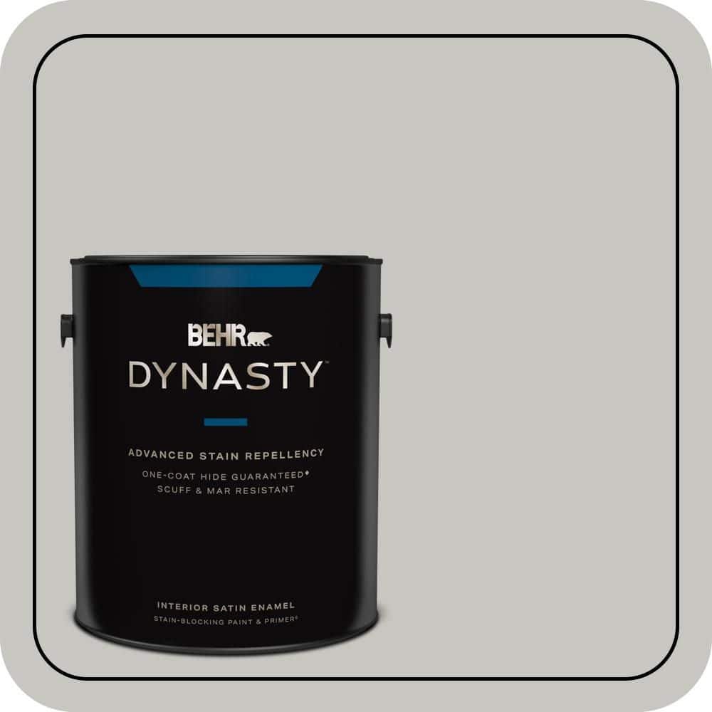 1 gal. #PPF-29 Traditional Gray Satin Enamel Interior Stain-Blocking Paint and Primer price history on PriceWatchPro