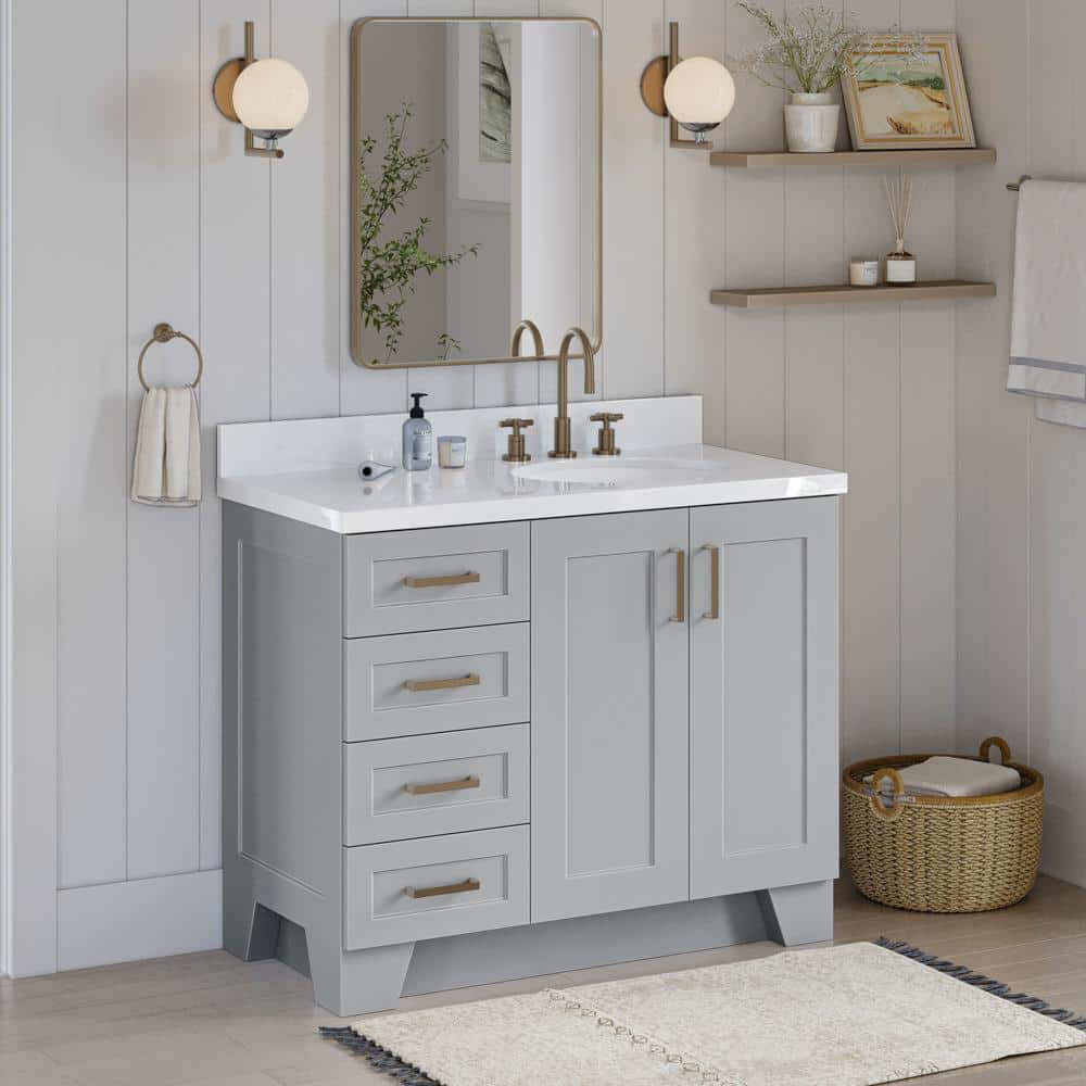 36 Bathroom Vanity with Open X Shelves - Bed Bath & Beyond - 34477324