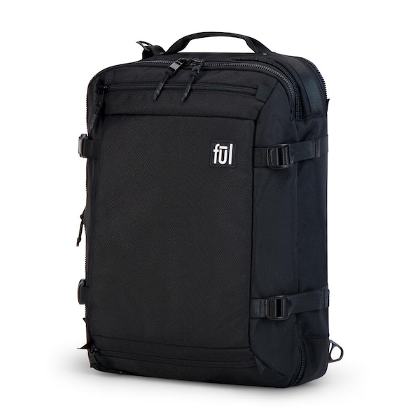 Ful Ridge Collection Cruiser Travel 18.5 in. Black Backpack FLMB0073 ...