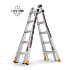 22 ft. Reach MPXA Aluminum Multi-Position Ladder with 300 lbs. Load Capacity Type IA Duty Rating