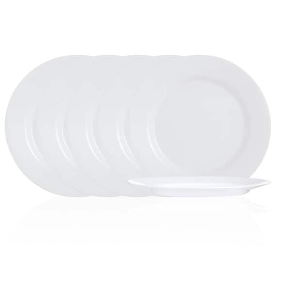 Luminarc Everyday White Dinner Plate Set (6-Piece)