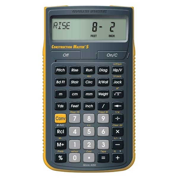 Calculated Industries Construction Master 5 Calculator