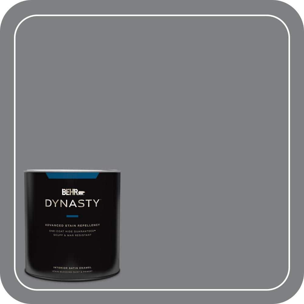 1 qt. #T12-10 Game Over Satin Enamel Interior Stain-Blocking Paint & Primer price history on PriceWatchPro
