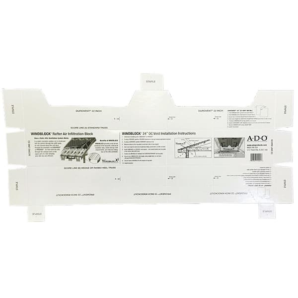 ADO Products Wind Block Air Infiltration Seal System (10-Pack) WB1285 - The  Home Depot