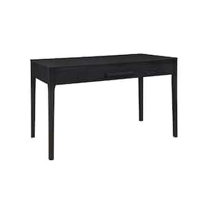 Wister 24 in. W Rectangle Black 1 drawer Writing Desk