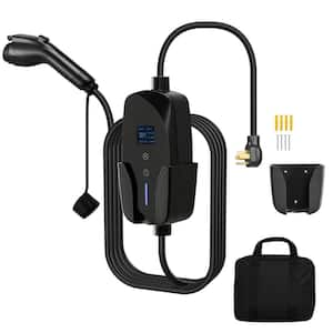 Level 2 EV Charger 32 Amp Adjustable Current 240V Electric Vehicle Charger with 25 ft. Charging Cable NEMA 14-50P Plug
