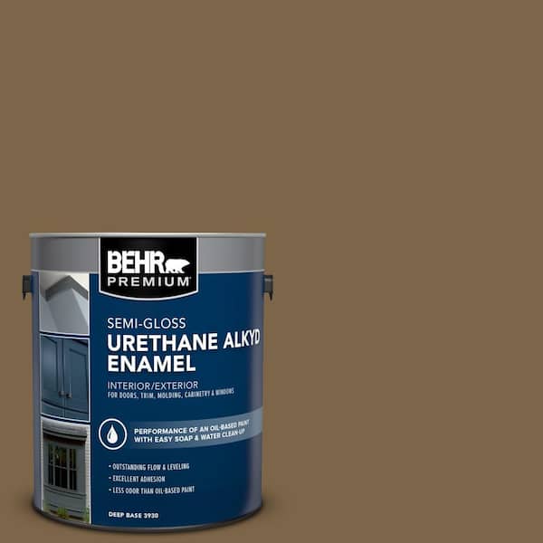 1 gal. #PPU4-19 Arts and Crafts Urethane Alkyd Semi-Gloss Enamel Interior/Exterior Paint