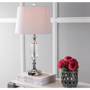 Bella 27 in. Clear Crystal Table Lamp