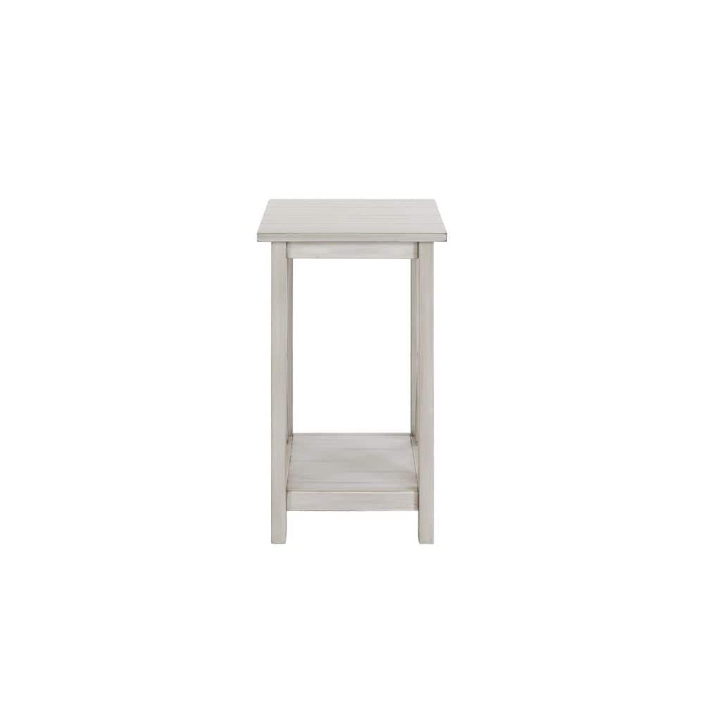 Jamestown White Wash Side Table - thumbnail 5