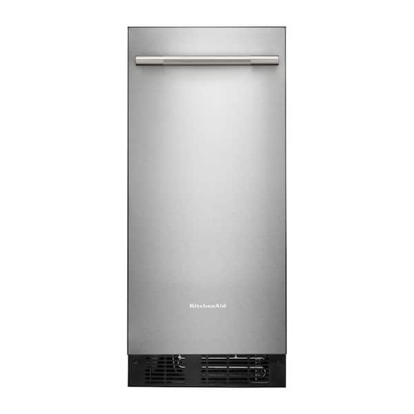 15 in. lb. Cubes Built-In Ice Maker in PrintShield Stainless Finish with Fully Flush Installation