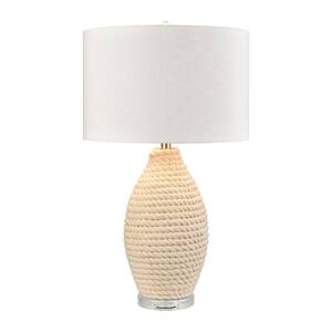 Titan Lighting Punk 30 in. White Table Lamp TN-999235 - The Home Depot