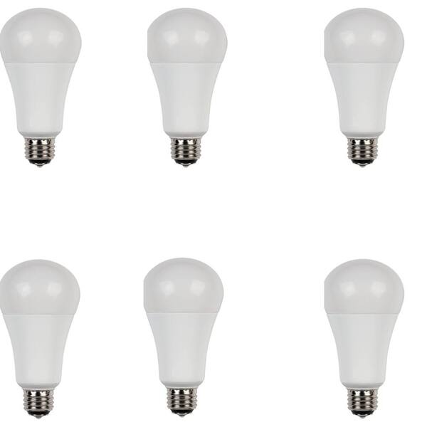 Westinghouse 30W/60W/100W Equivalent Soft White Omni A21 3-Way LED Light Bulb (6-Pack)