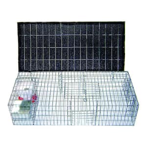 Pigeon Trap with Shade, Food & Water Containers (35 in. x 16 in. x 8 in.)