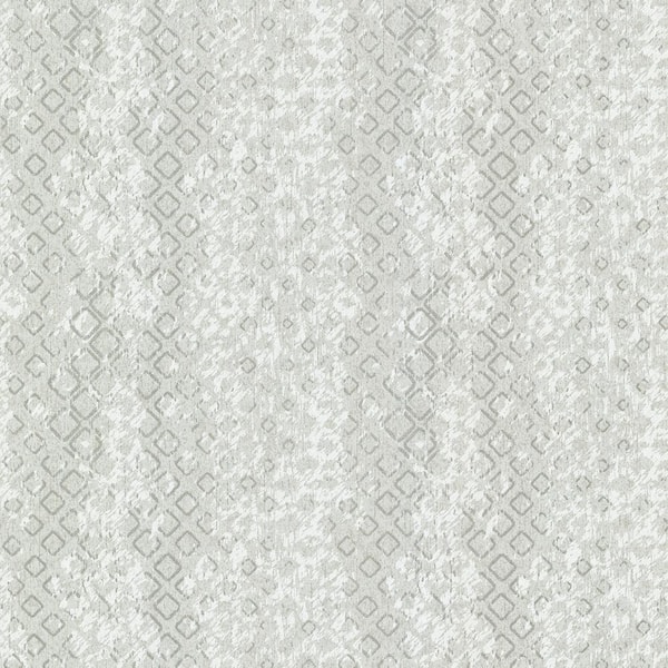 A-Street Prints Alama Platinum Diamond Wallpaper Sample