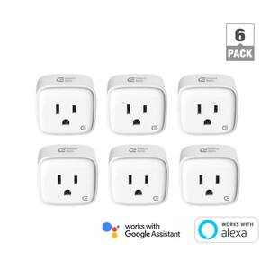 Commercial Electric Wi-Fi Smart Plug, No Hub Required, Works with All Major  Voice Control Platforms (12-Pack) 7HPLWA1 - The Home Depot