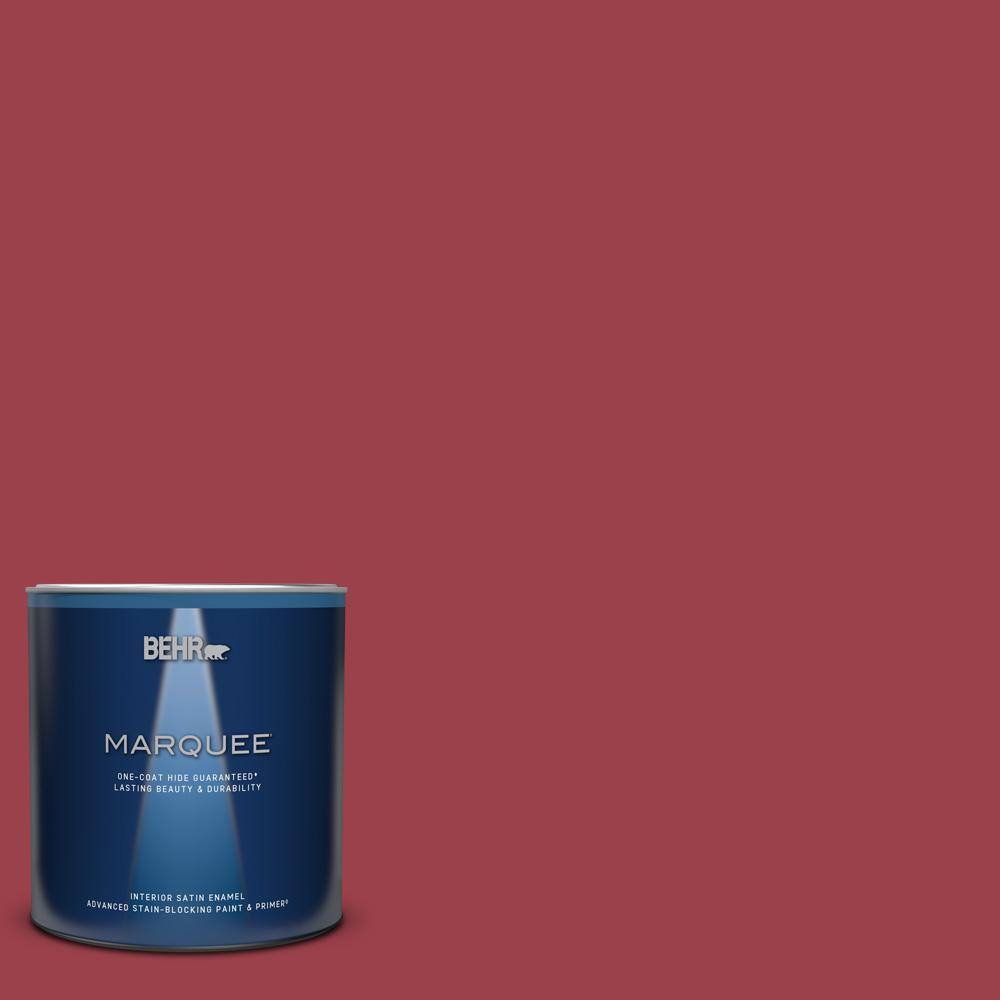 1 qt. Home Decorators Collection #HDC-CL-01 Timeless Ruby Satin Enamel Interior Paint & Primer