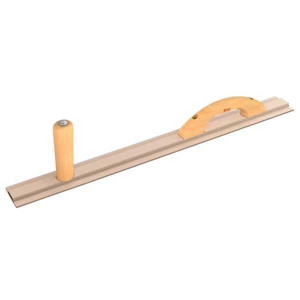 Bon Tool 30 in. x 3-1/8 in. Straight Magnesium Darby with Wood Handle