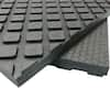 Rhino Anti-Fatigue Mats Industrial Smooth 4 ft. x 13 ft. x 1/2 in.  Commercial Floor Mat Anti-Fatigue IS48X13 - The Home Depot