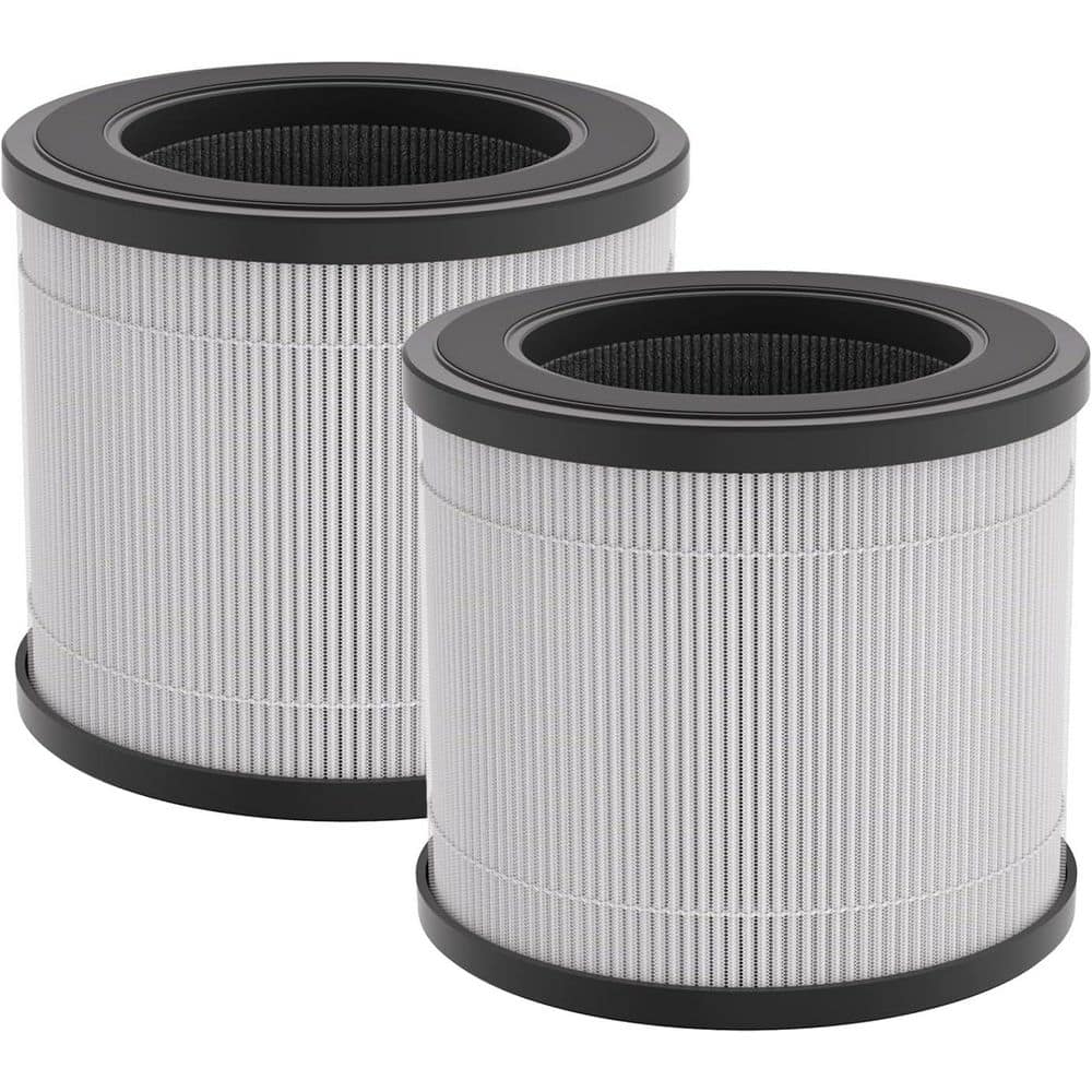 Tahanbath 250 sq. ft. HEPA for Room in White Air Purifier