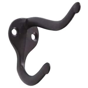 Coat and Hat Hook in Oil-Rubbed Bronze (5-Pack)