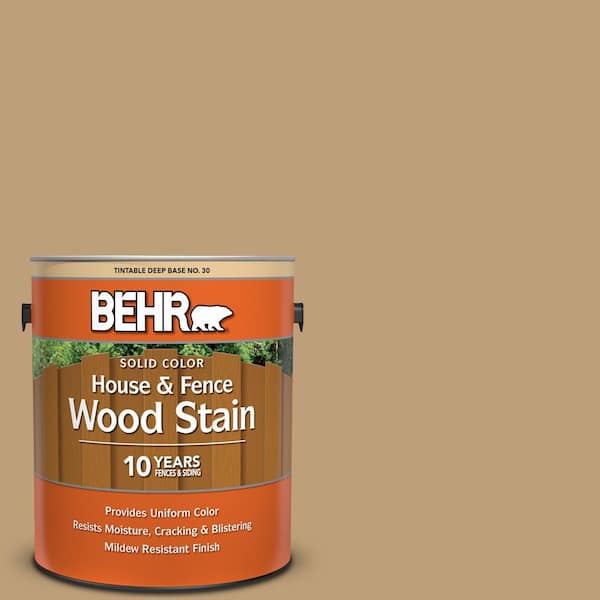 BEHR 1 gal. #320F-5 Mesa Solid Color House and Fence Exterior Wood Stain