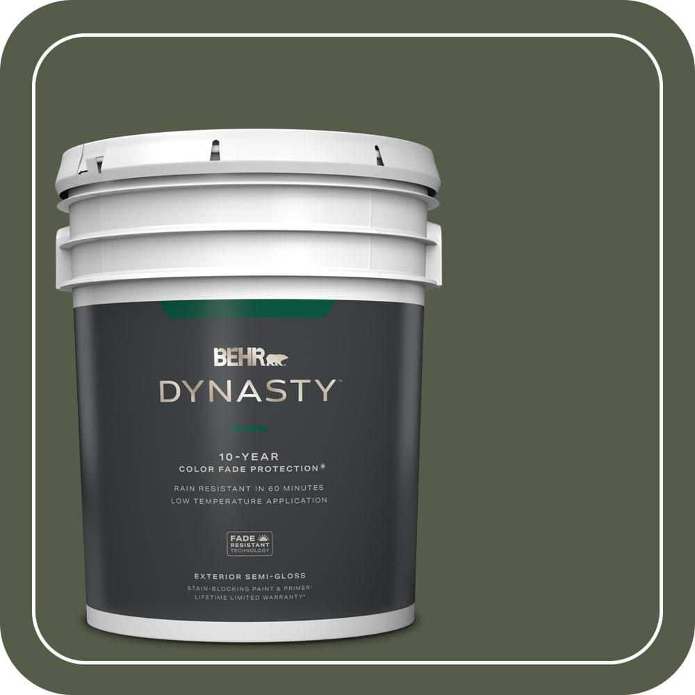 5 gal. #430F-7 Windsor Moss Semi-Gloss Exterior Stain-Blocking Paint & Primer price history on PriceWatchPro