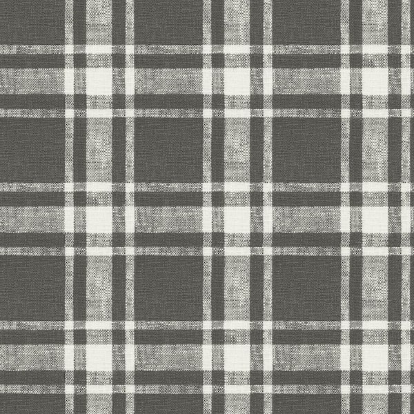 Antoine Charcoal Flannel Matte Pre-pasted Paper Wallpaper