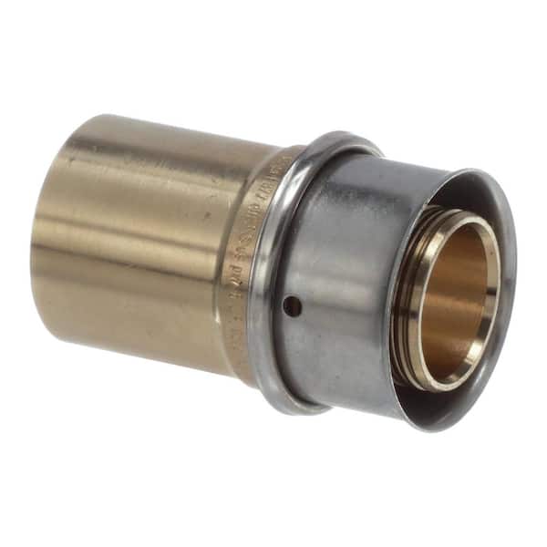 PureFlow 1 in. Press x 1 in. FTG Zero Lead Bronze Adapter (10-pack)