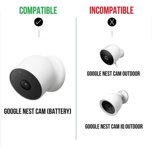 google nest cam battery installation