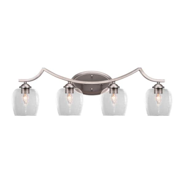 Unbranded Cleveland 8 in. 1-Light Graphite Vanity Light