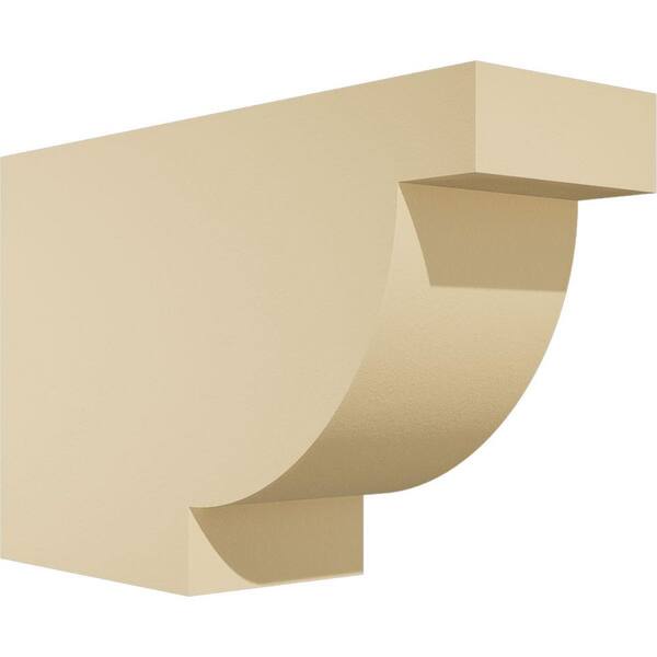Ekena Millwork Standard Alpine 5 in. W x 10 in. H x 16 in. D Signature Urethane Rafter Tail Outlooker