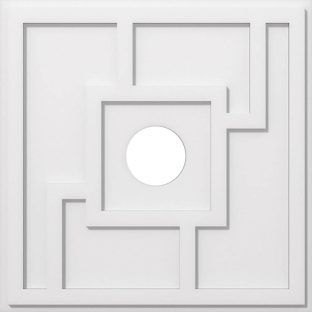 1 in. P X 9 in. C X 26 in. OD X 5 in. ID Knox Architectural Grade PVC Contemporary Ceiling Medallion price history on PriceWatchPro